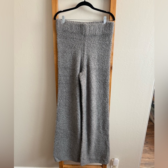 SKIMS Gray Boucle Wide Leg Lounge Pants - Picture 2 of 3